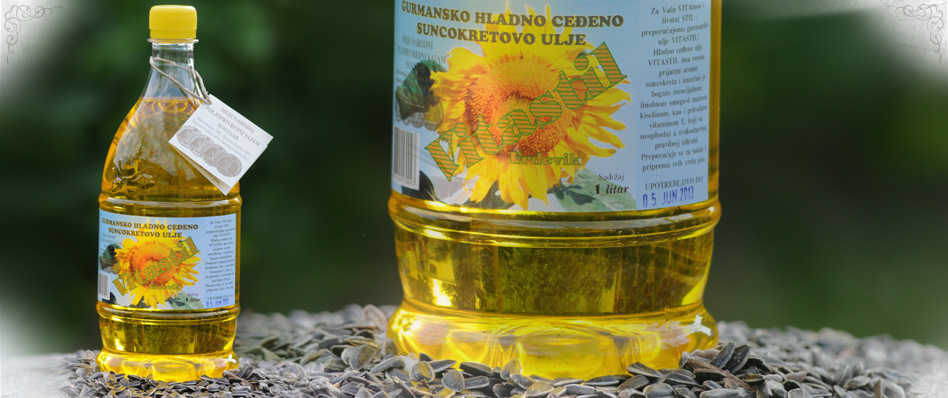 Vitastil doo Hladno ceđeno ulje od suncokreta